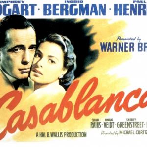 Assistindo o clássico Casablanca pela primeira vez