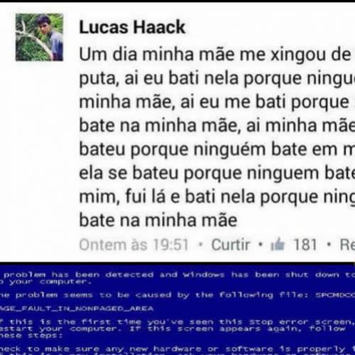 Aquele bugue no cérebro