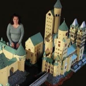 Hogwarts é construída em lego por professora