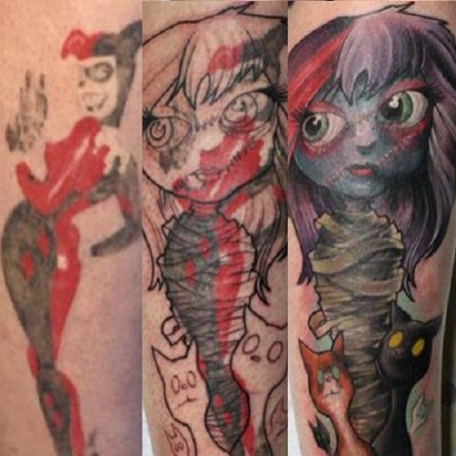 15 Pessoas que conseguiram concertar suas tatuagens