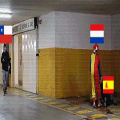 Como será o próximo jogo entre Holanda x Chile.