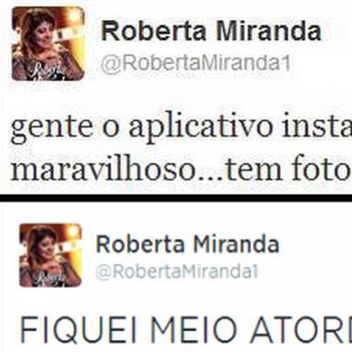 O Twitter da Roberta Miranda é uma mina de ouro!