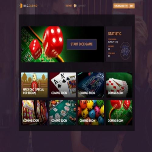 Dao casino anuncia lançamento alfa de sua plataforma descentralizada d
