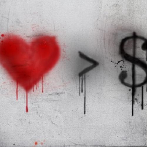 Relação de amor, não de barganha