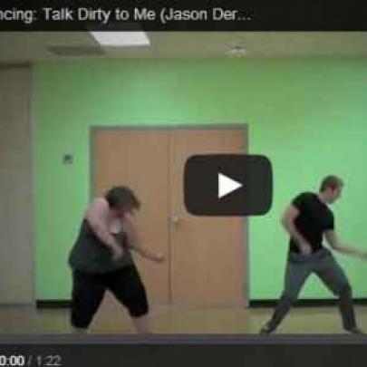 Garota Obesa Dançando Muito: Talk Dirty to Me (Jason Derulo)