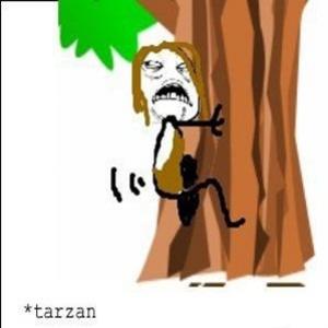 Tarzan checando a jane…