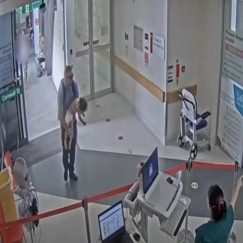 VÍDEO: A caminho do trabalho, estudante de enfermagem ouve pedido de s