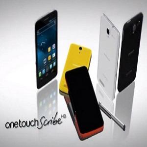 Alcatel lança Smartphone One Touch Scribe HD