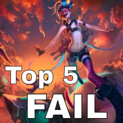 Top 5 Piores Jogadas – Fails no LoL