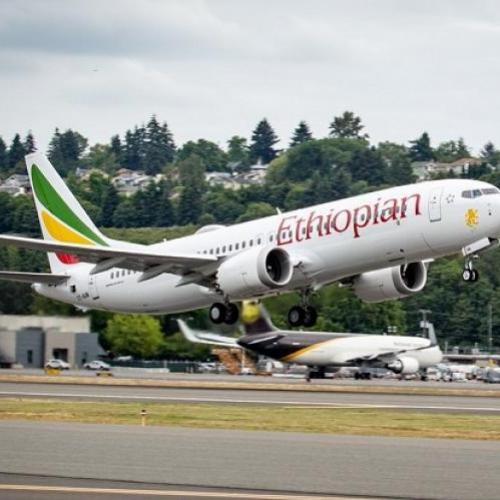 Incrí­veis imagens do acidente do boeing 737 MAX 8 da Etiópia em 10/03