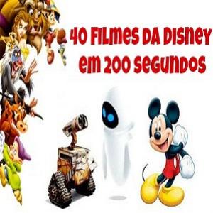 40 filmes da Disney em 200 segundos