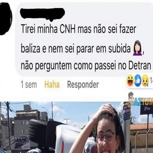 Tirei minha CNH