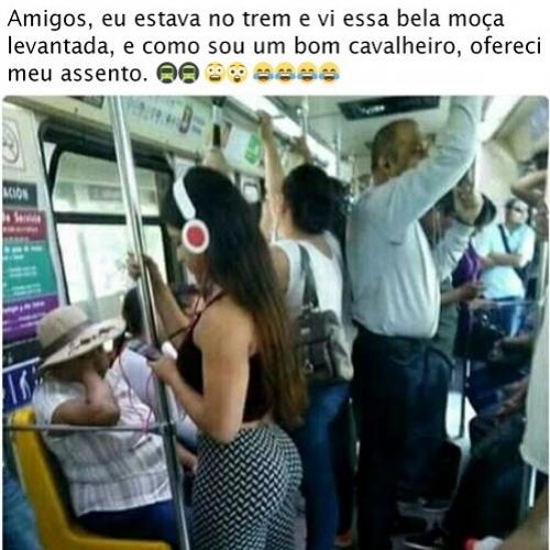 Sendo um ótimo cavalheiro.