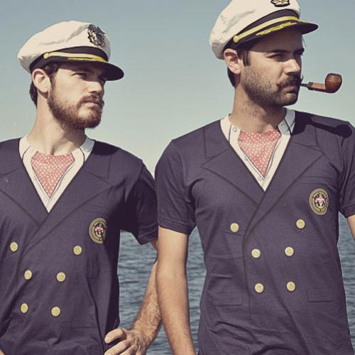 Marinheiros inspiram moda masculina