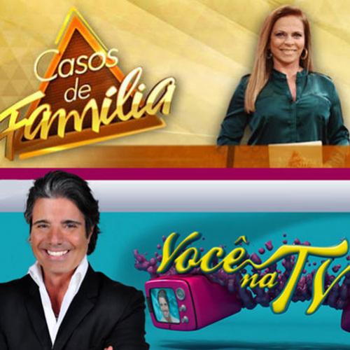 Programas “Casos de família” e “Você na TV”, as farsas da televisão br