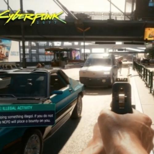 10 defeitos de Cyberpunk 2077