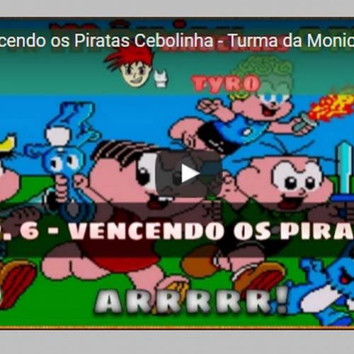 Novo vídeo - Turma da Monica - Matando o pirata!