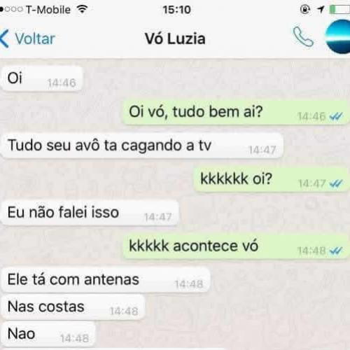 Aquela conversa com a Vó Luiza