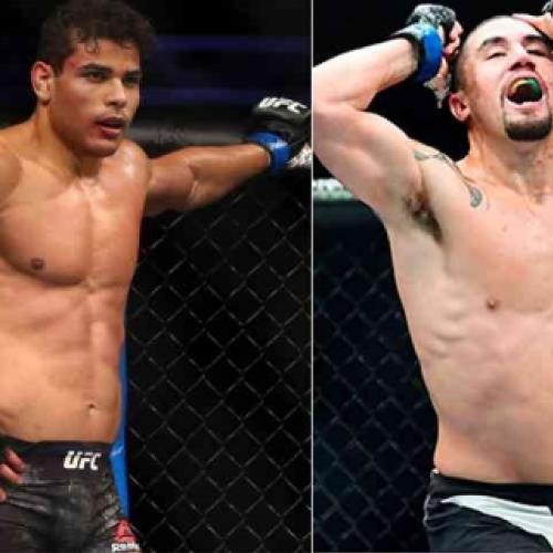 Segundo o site, o UFC se encontrará com Borrachinha e avançará a batal