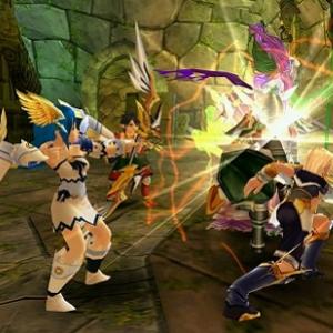 Explore um mundo vibrante de fantasia em Fiesta Online