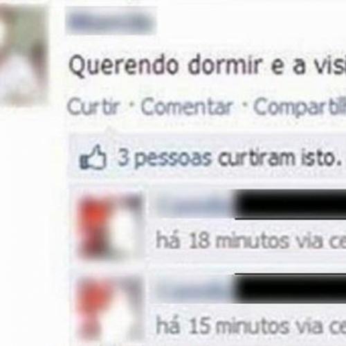 Querendo dormir e a visita não vai embora…