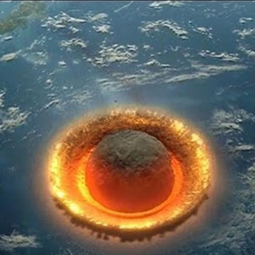 Vídeo simula o choque de um grande asteróide com a Terra