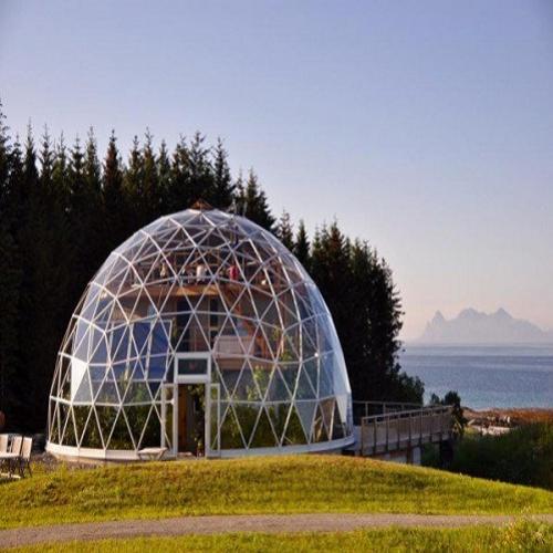 Casa no Círculo Polar é construída dentro de redoma de vidro