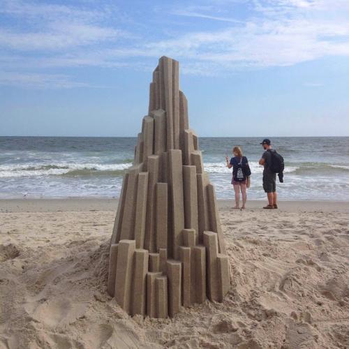 Os mais impressionantes castelos de areia