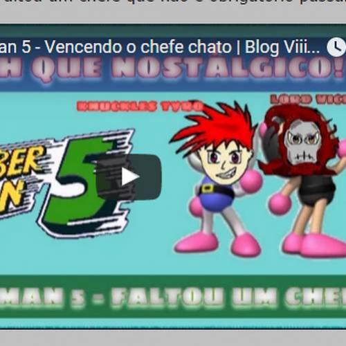 Novo vídeo - Faltou um chefe no Bomberman 5!