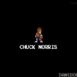 Chuck Norris participando do Super Mario Bros.