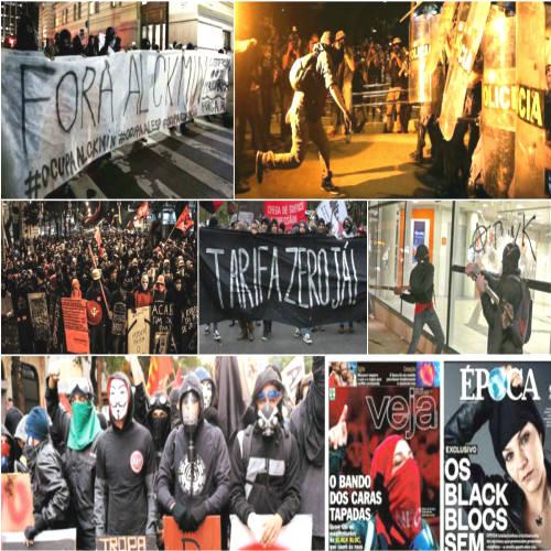 A tática Black Bloc e as histórias não contadas na grande mídia