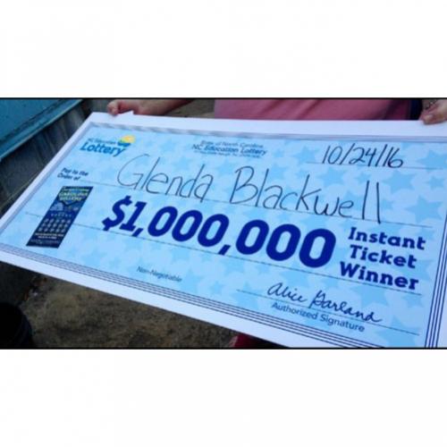 Mulher quis dar lição no marido e ganhou 1 milhão na loteria