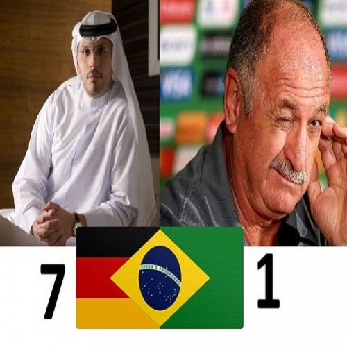 Sheik acerta de 7 x 1 entre Alemanha e Brasil e ganha 2 bilhões