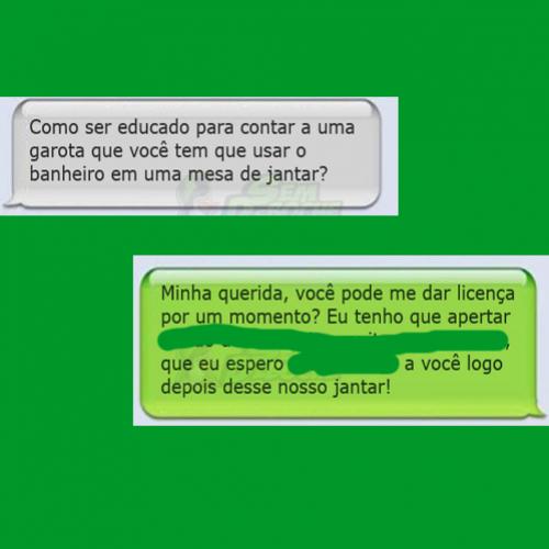 Como ser educado com uma garota