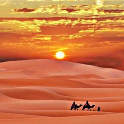 O que são barjanes e as areias mutantes do Sahara?