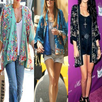 Kimono Jacket nova tendência