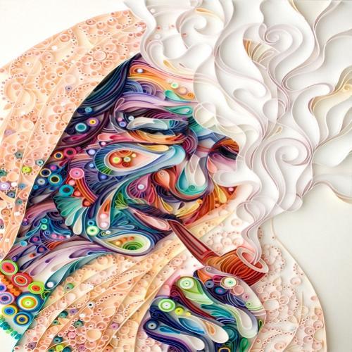 A hipnotizante arte de papel de Yulia Brodskaya