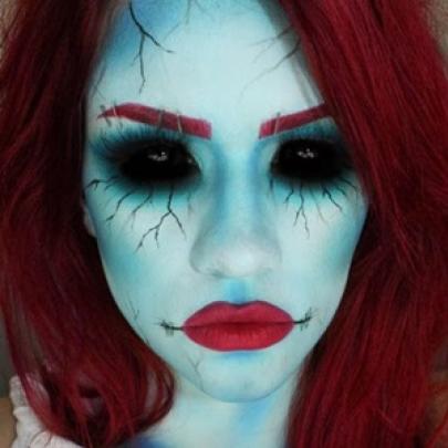 Impressionantes exemplos de maquiagem para Halloween!