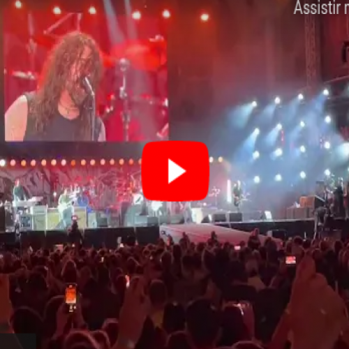 Shane, filho de Taylor Hawkins, toca bateria em tributo ao pai