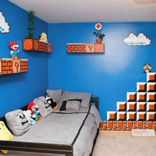 Dormindo com Super Mario Bros