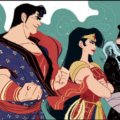 E se os Super Heróis da DC fossem samurais?