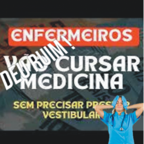 Alterado  projeto de lei que que permitiria enfermeiros cursarem medic