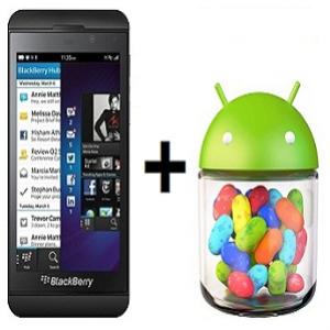 Novo BlackBerry OS suportará aplicativos do Android Jelly Bean