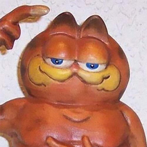 Garfield tá diferente