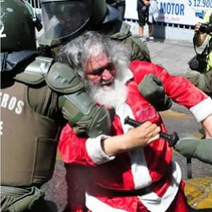 Papai Noel foi preso