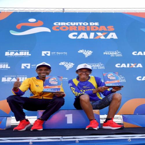 Casal que corre unido, ganha unido a etapa mineira do Circuito CAIXA