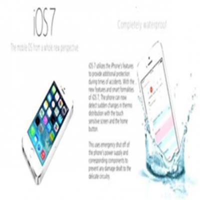 Propaganda falsa afirma que iOS 7 deixa iPhones à prova d’água 