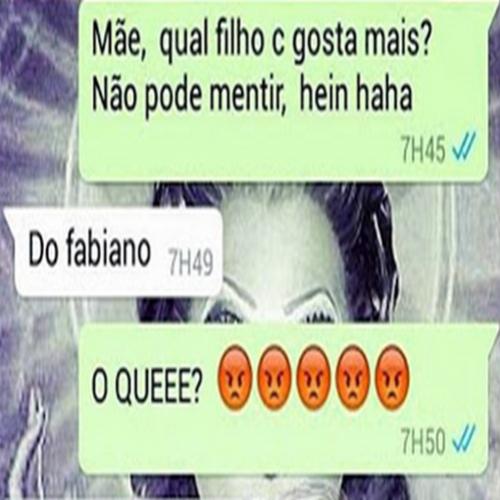 Nunca peça pra sua mãe ser sincera