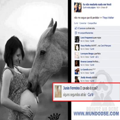 Facebookson: O cavalo é o pai?