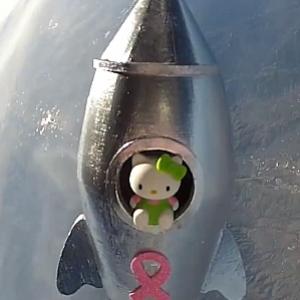 Garota de 12 anos manda Hello Kitty para o espaço. Literalmente.